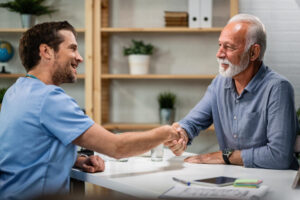 A happy customer after getting rehab loan