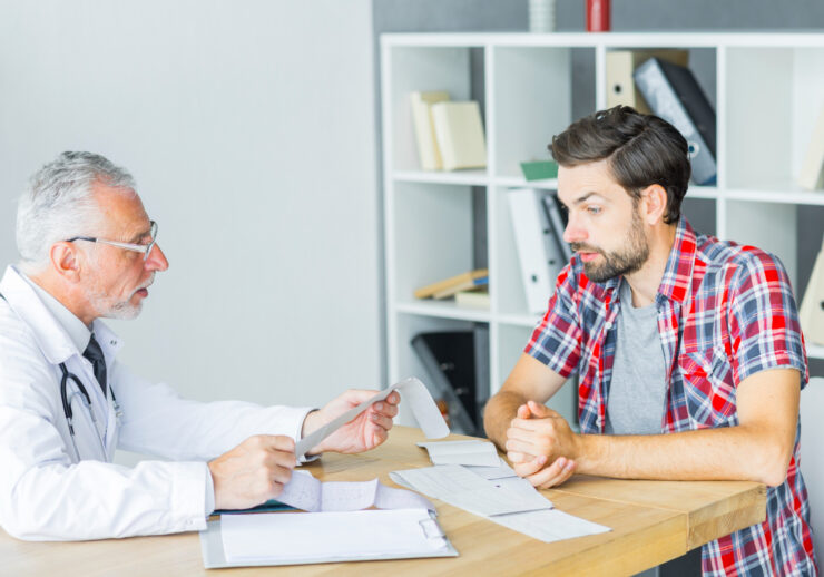 Discussing the potential risks and benefits of rehab loans with an expert.