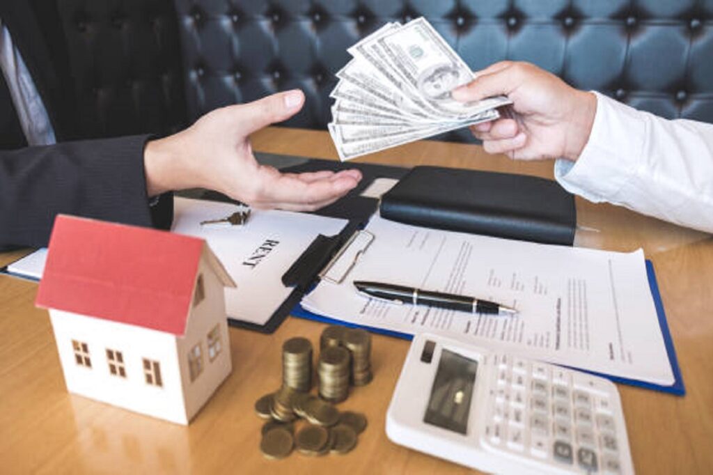 Multi family mortgage lenders facilitating property transaction with funds