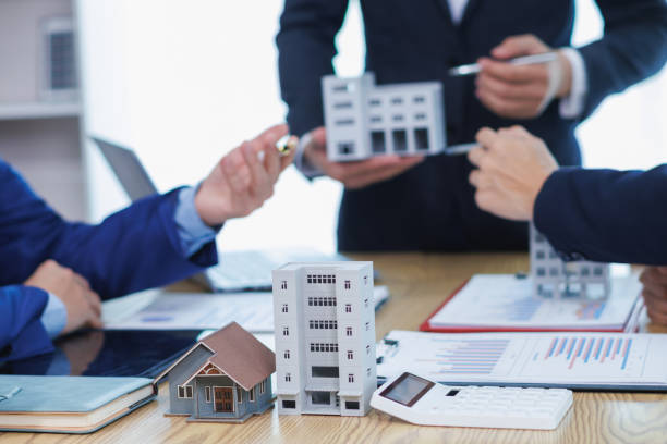 Mixed use property loan planning with building models and documents