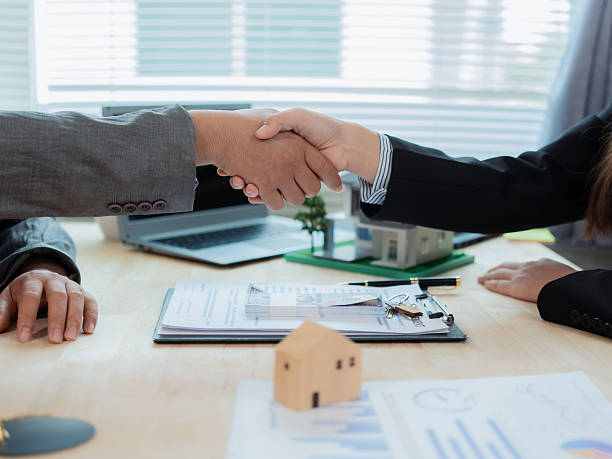 Handshake between lender and borrower for mixed-use loan