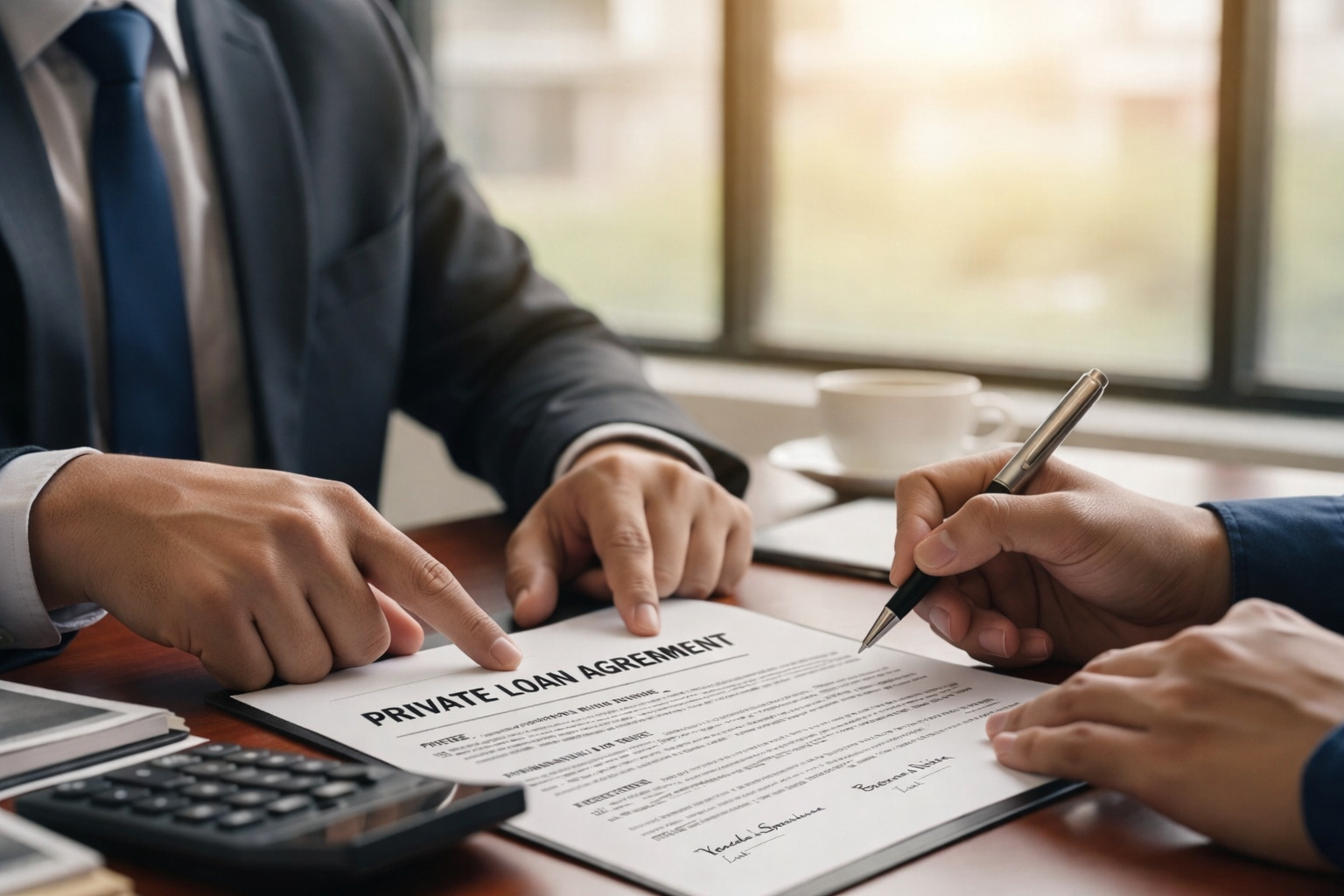 Reviewing private money loan terms for home financing