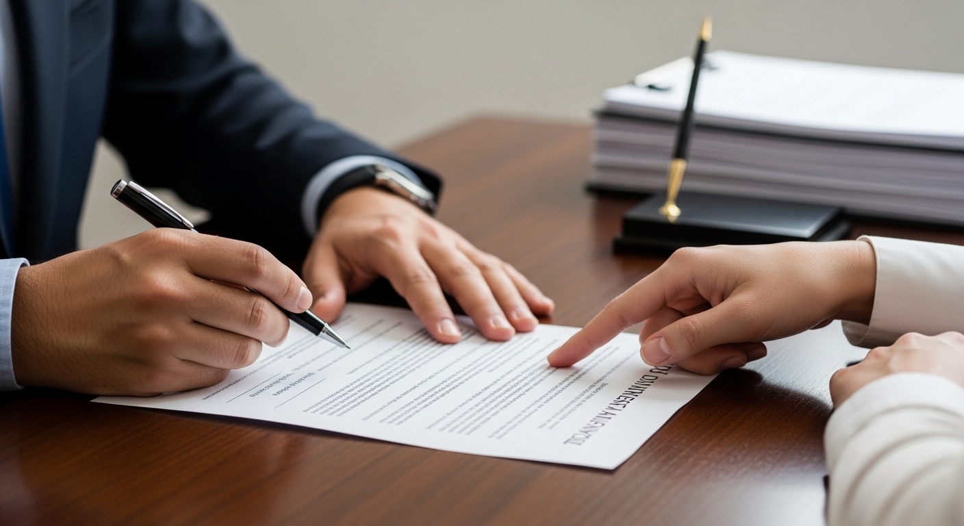 Bridge loan agreement signing with lender for short term financing